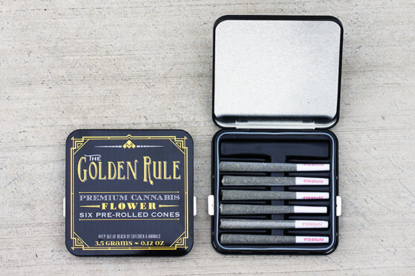 golden rule pre-rolled joints