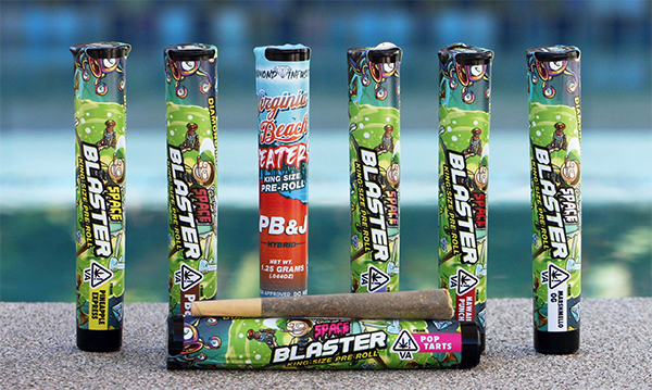 Space Blaster 1.25g Diamond Infused Pre-rolled Joints