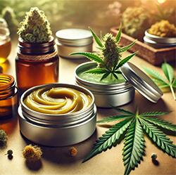 Cannabis infused lotions, rubs, topicals