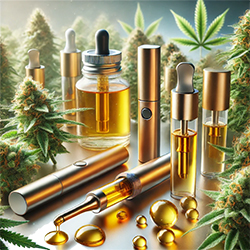 Cannabis oil vape pens and vape carts